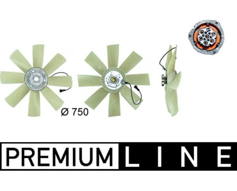 Fan, radiator BEHR *** PREMIUM LINE *** CFF 441 000P Mahle, Image 2