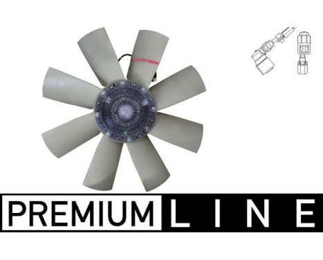 Fan, radiator BEHR *** PREMIUM LINE *** CFF 477 000P Mahle, Image 7