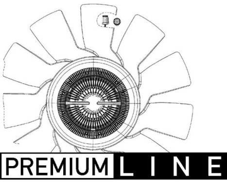Fan, radiator BEHR *** PREMIUM LINE *** CFF 497 000P Mahle, Image 2