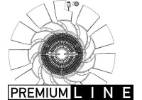 Fan, radiator BEHR *** PREMIUM LINE *** CFF 498 000P Mahle