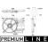 Fan, radiator BEHR *** PREMIUM LINE *** CFF 531 000P Mahle, Thumbnail 2