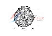 Fan, radiator BW7507 Ava Quality Cooling