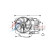 Fan, radiator BW7516 Ava Quality Cooling, Thumbnail 2
