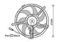 Fan, radiator BW7535 Ava Quality Cooling