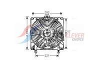Fan, radiator CN7517 Ava Quality Cooling