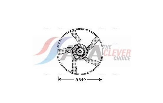 Fan, radiator CN7532 Ava Quality Cooling