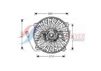 Fan, radiator CN7540 Ava Quality Cooling