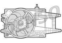 Fan, radiator DER09040 Denso