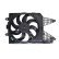 Fan, radiator DER09050 Denso