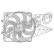 Fan, radiator DER09094 Denso, Thumbnail 2