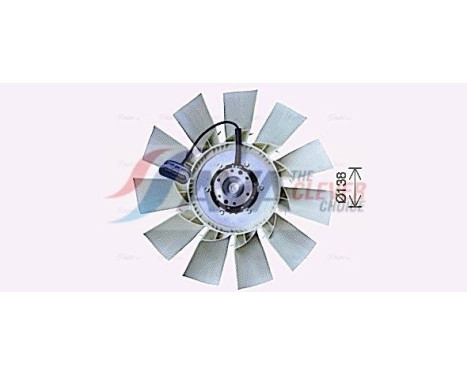 Fan, radiator DFF083 Ava Quality Cooling