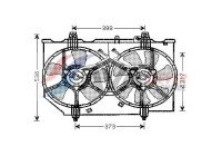 Fan, radiator DN7513 Ava Quality Cooling