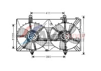 Fan, radiator DN7518 Ava Quality Cooling