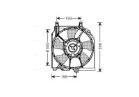 Fan, radiator DN7524 Ava Quality Cooling