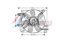 Fan, radiator DW7505 Ava Quality Cooling