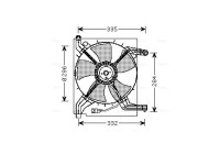 Fan, radiator DW7506 Ava Quality Cooling