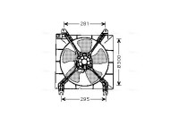 Fan, radiator DW7507 Ava Quality Cooling