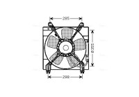 Fan, radiator DW7509 Ava Quality Cooling