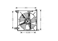 Fan, radiator DW7513 Ava Quality Cooling