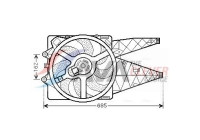Fan, radiator FT7530 Ava Quality Cooling