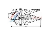 Fan, radiator FT7531 Ava Quality Cooling