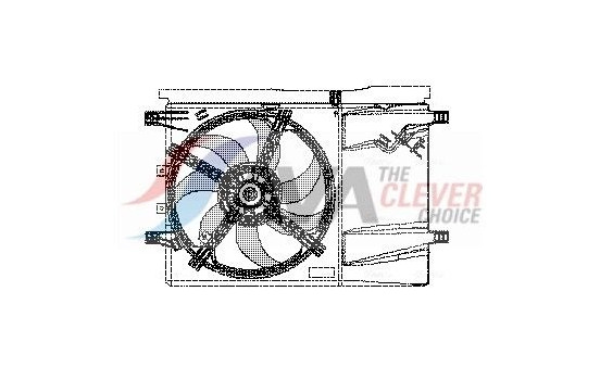 Fan, radiator FT7532 Ava Quality Cooling