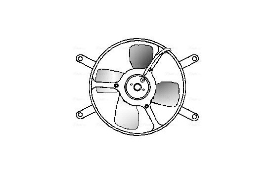 Fan, radiator FT7548 Ava Quality Cooling