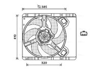 Fan, radiator FT7577 Ava Quality Cooling