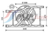 Fan, radiator FT7593 Ava Quality Cooling