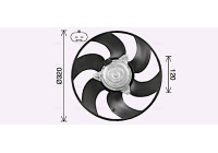 Fan, radiator FT7619 Ava Quality Cooling