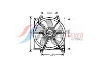 Fan, radiator HY7506 Ava Quality Cooling