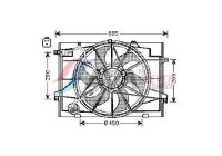 Fan, radiator HY7519 Ava Quality Cooling