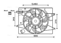 Fan, radiator HY7533 Ava Quality Cooling