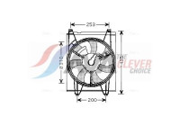 Fan, radiator KA7513 Ava Quality Cooling