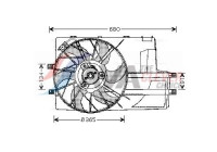 Fan, radiator MS7511 Ava Quality Cooling