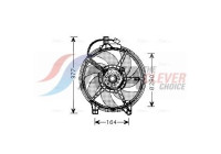Fan, radiator MS7517 Ava Quality Cooling