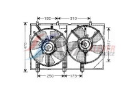 Fan, radiator MT7523 Ava Quality Cooling