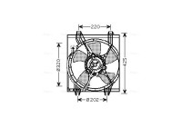 Fan, radiator MT7526 Ava Quality Cooling