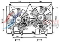 Fan, radiator MZ7548 Ava Quality Cooling