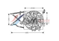 Fan, radiator OL7505 Ava Quality Cooling