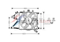 Fan, radiator OL7506 Ava Quality Cooling