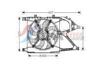 Fan, radiator OL7519 Ava Quality Cooling