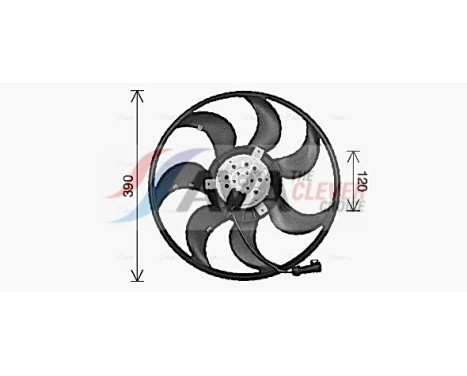 Fan, radiator OL7737 Ava Quality Cooling, Image 2