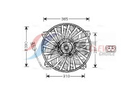 Fan, radiator PE7530 Ava Quality Cooling