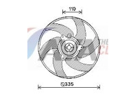 Fan, radiator PE7552 Ava Quality Cooling