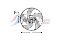 Fan, radiator PE7553 Ava Quality Cooling