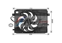 Fan, radiator PE7561 Ava Quality Cooling