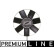 Fan, radiator PREMIUM LINE CFF 472 000P Mahle, Thumbnail 2