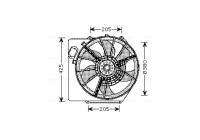 Fan, radiator RT7536 Ava Quality Cooling