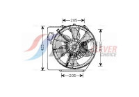 Fan, radiator RT7536 Ava Quality Cooling